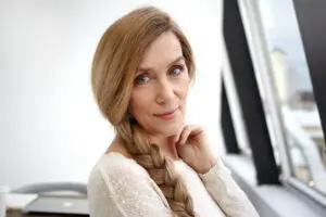 Full hair after receiving age-zero exosome hair restoration treatments at Aesthetic Studio in St. Augustine, FL